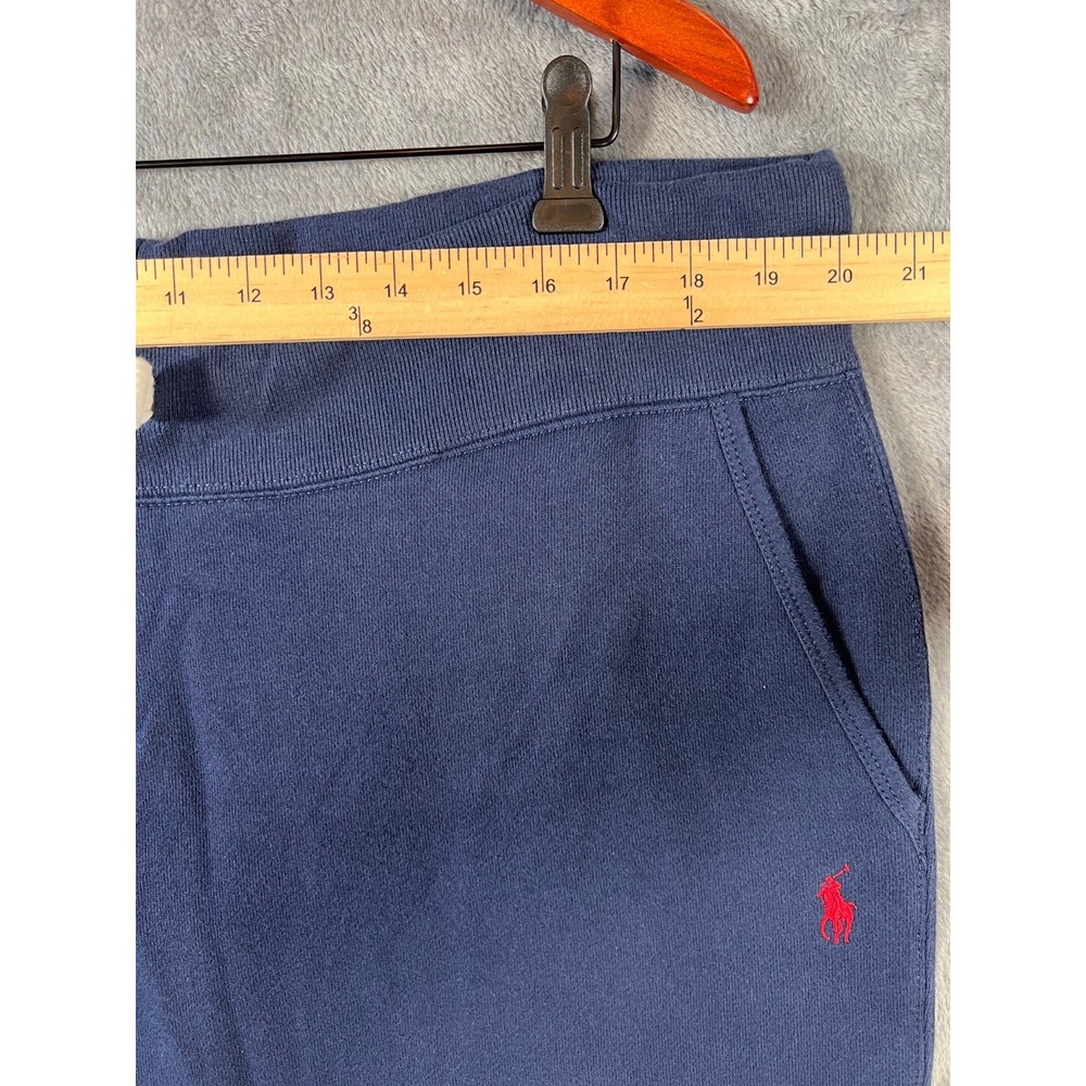 Polo Ralph Lauren Jogger Sweatpants Mens XL Blue Fleece Pony Logo Heavyweight - Picture 3 of 7